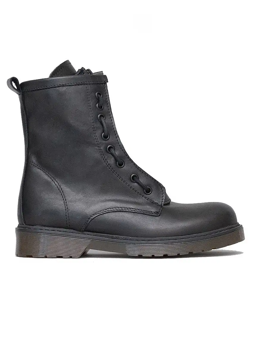 D-red Anfibio Allaciato Opaco Nero Donna