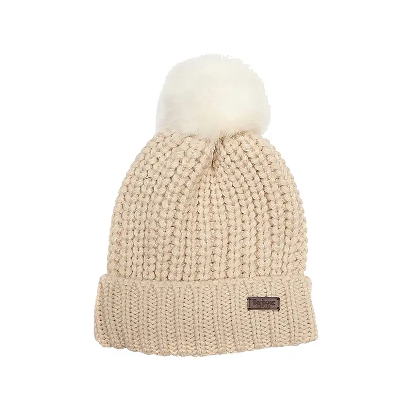 Cappello Donna con pon pon sintetico