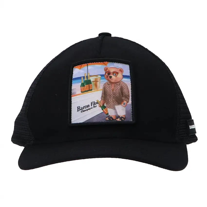 TRUCKER CAP POSTER FILOU Nero