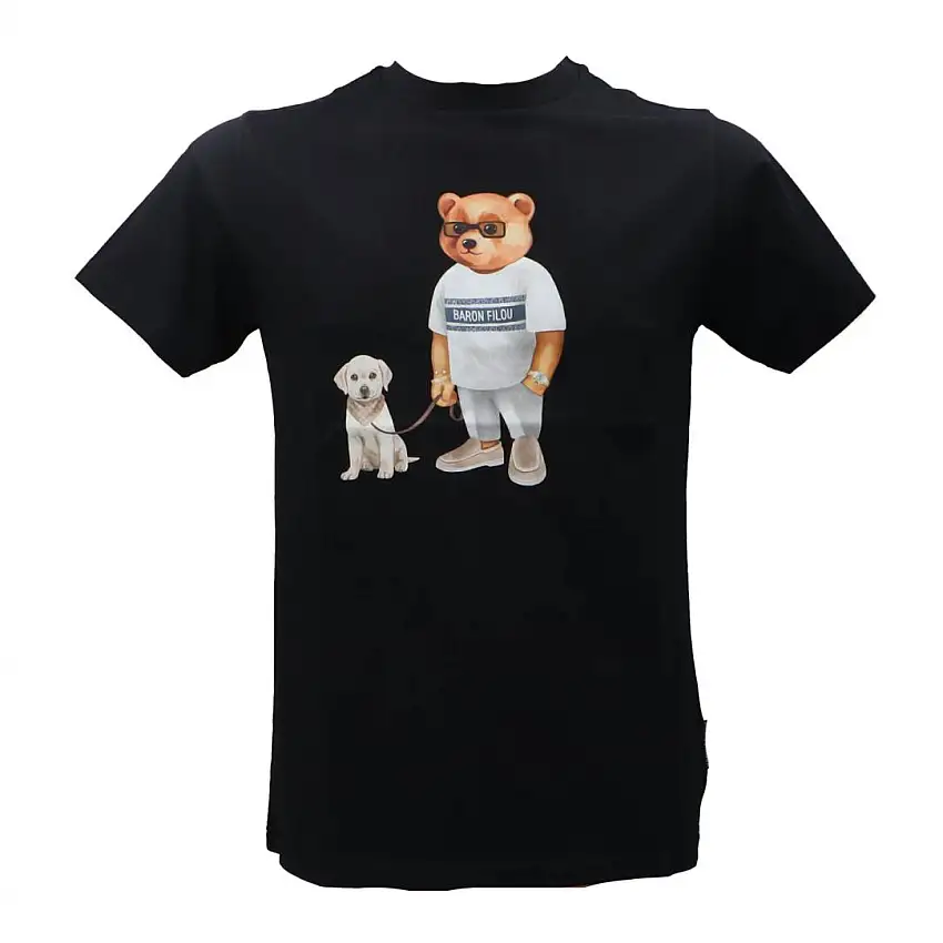 FILOU REG T-SHIRT Nero Nero