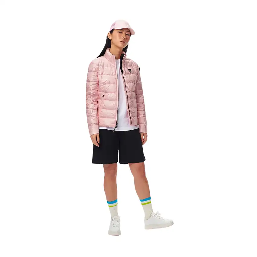 Piumino donna Ella in nylon lucido