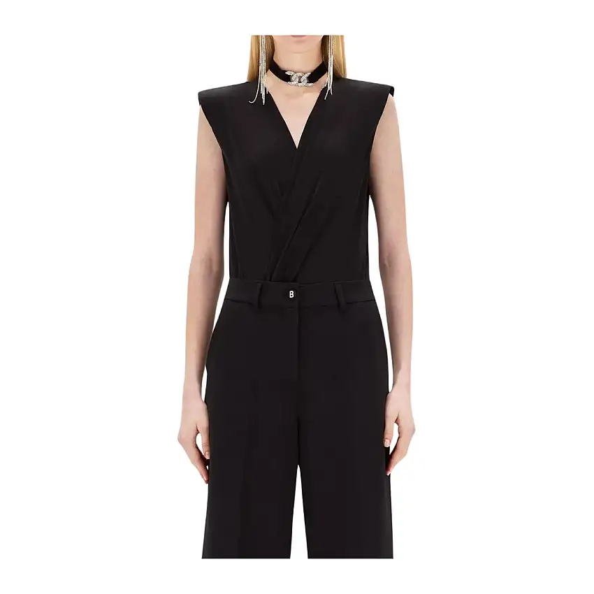 Body Donna drappeggiato a V