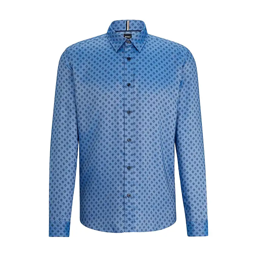 Camicia Uomo con colletto stile Kent