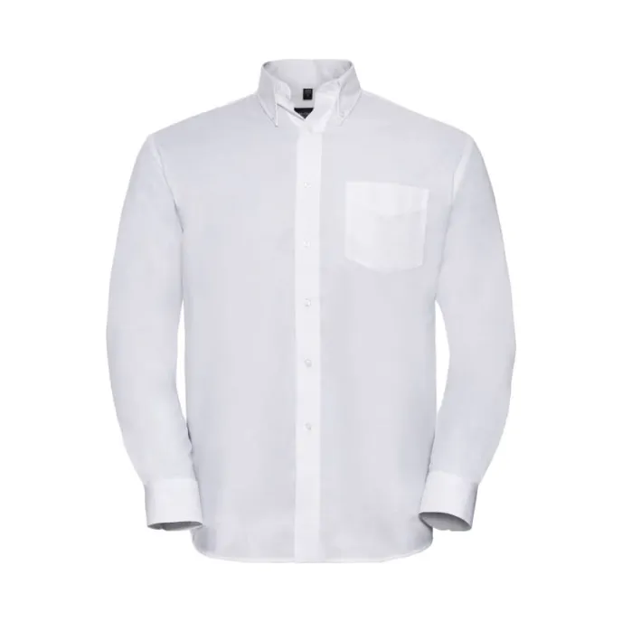 Camicia Da Lavoro Oxford Easy Care a Maniche Lunghe Russell - JE932M