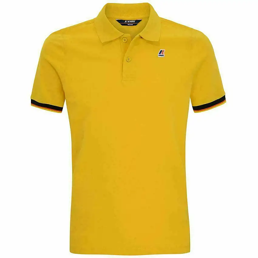 K-way Vincent Contrast Giallo Uomo