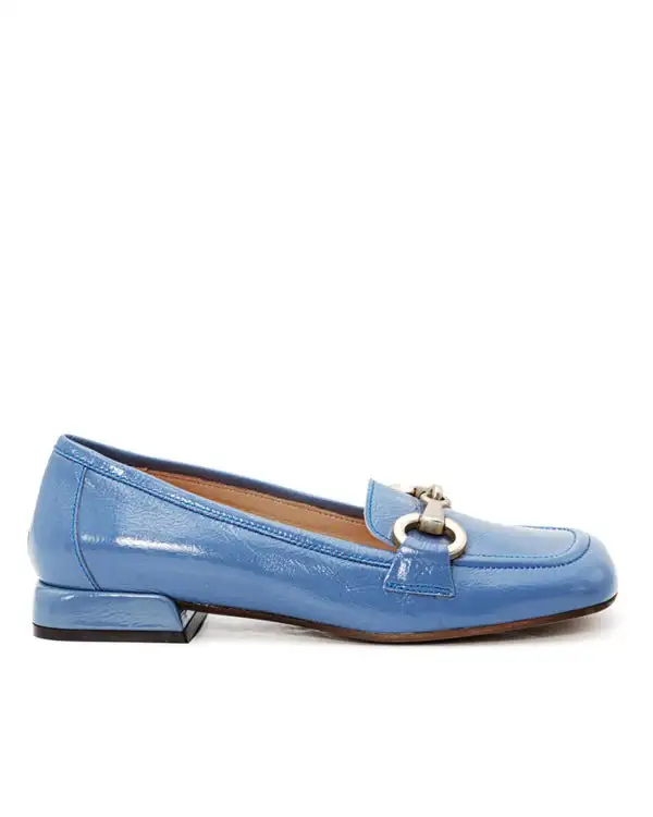 Mocassino Donna in vera pelle con morsetto