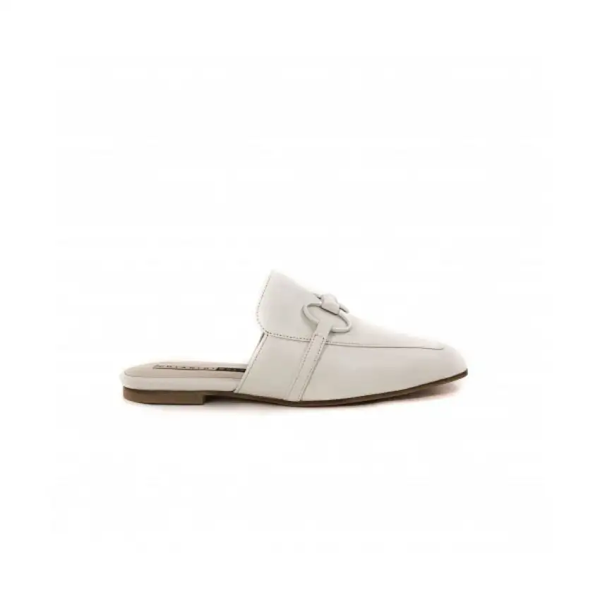 Pantofola Donna in pelle made in Italy