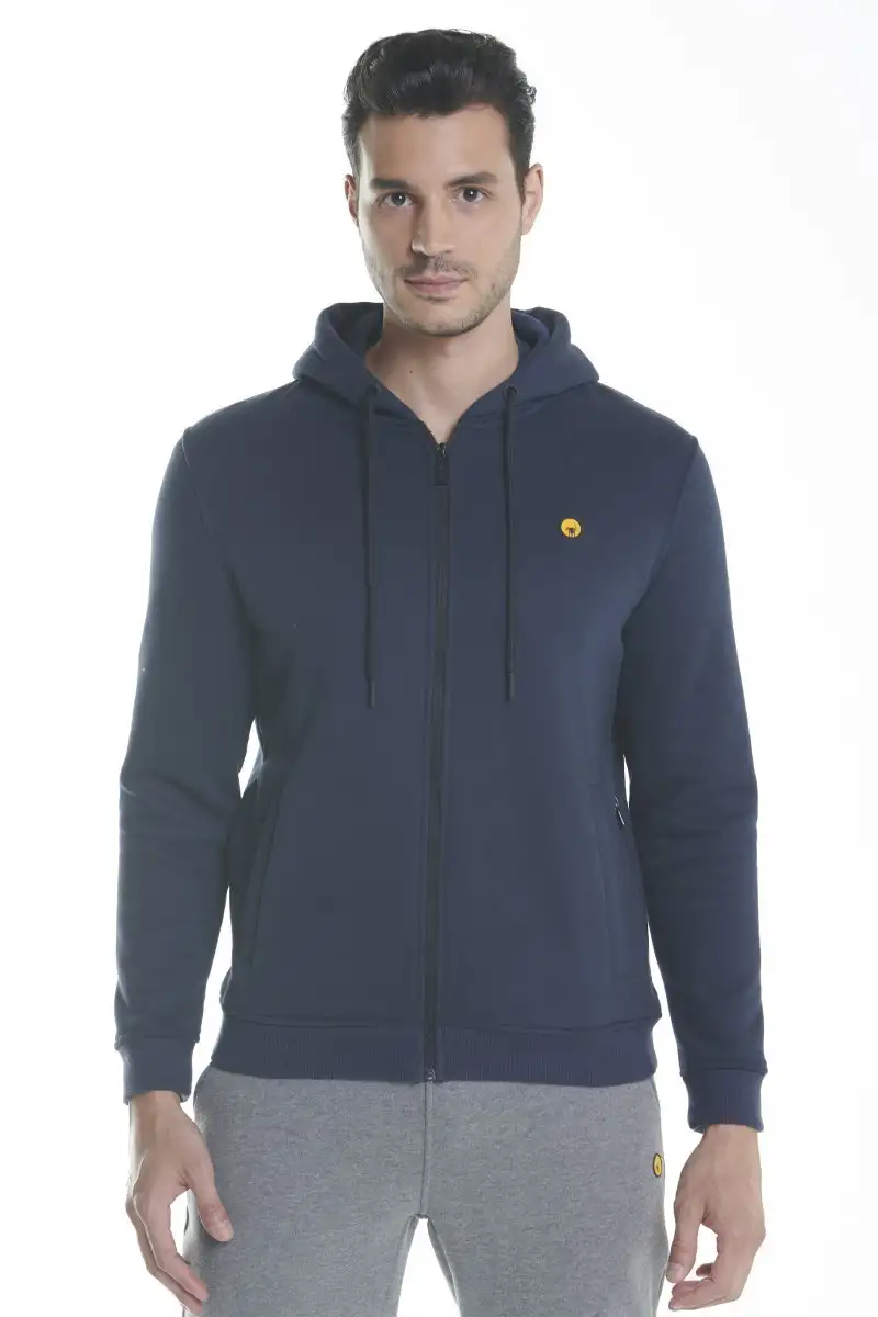 Felpa Uomo HAZAR full-zip