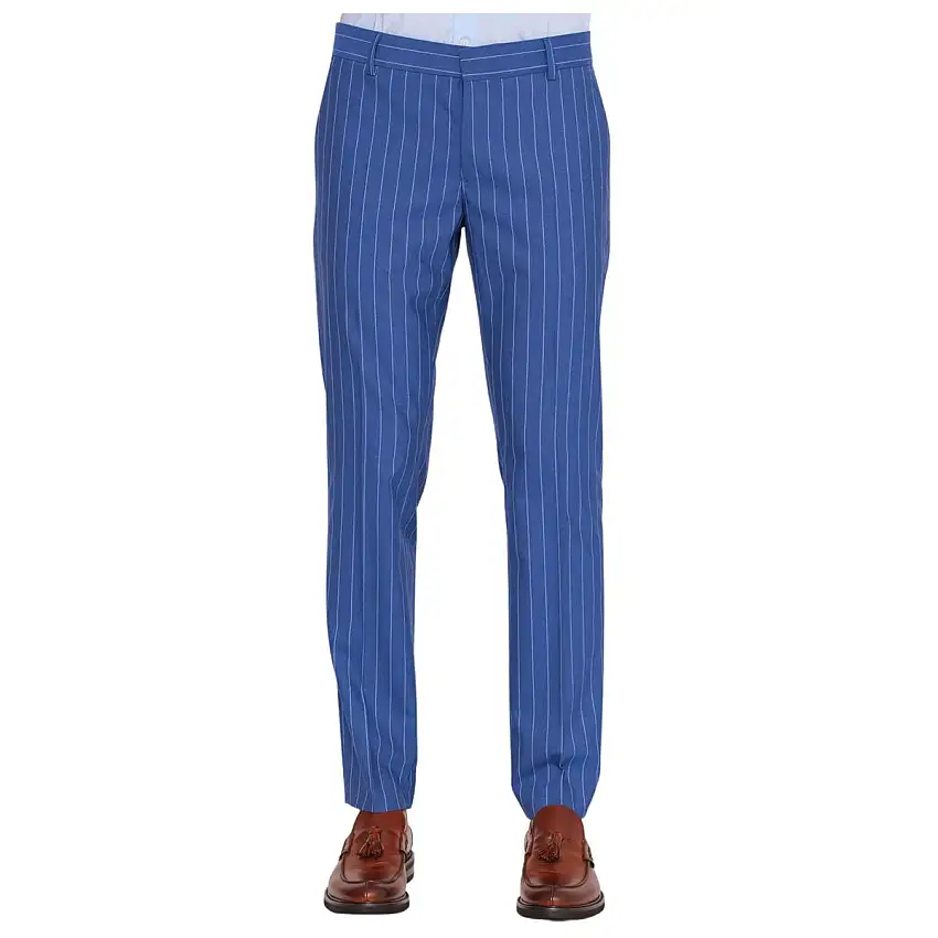 Pantaloni Uomo con microfantasia