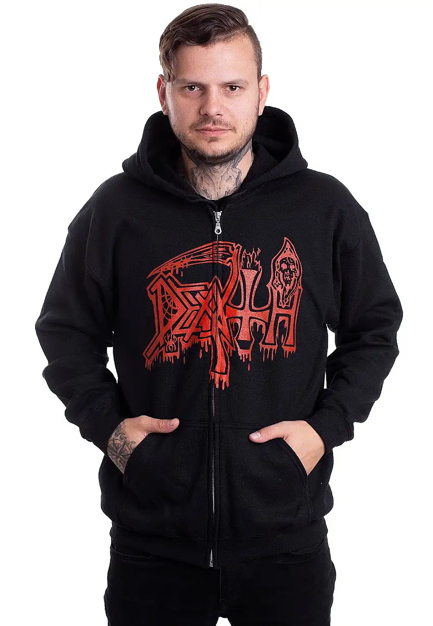 Death - Spiritual Healing - Felpa con zip
