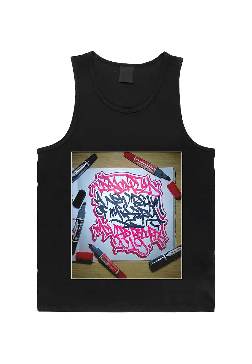 Desolated - Handstyle - Canotta