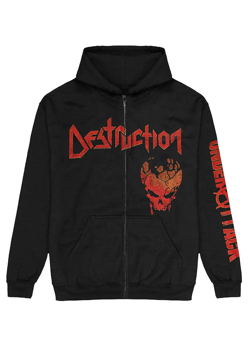 Destruction - Under Attack - Felpa con zip