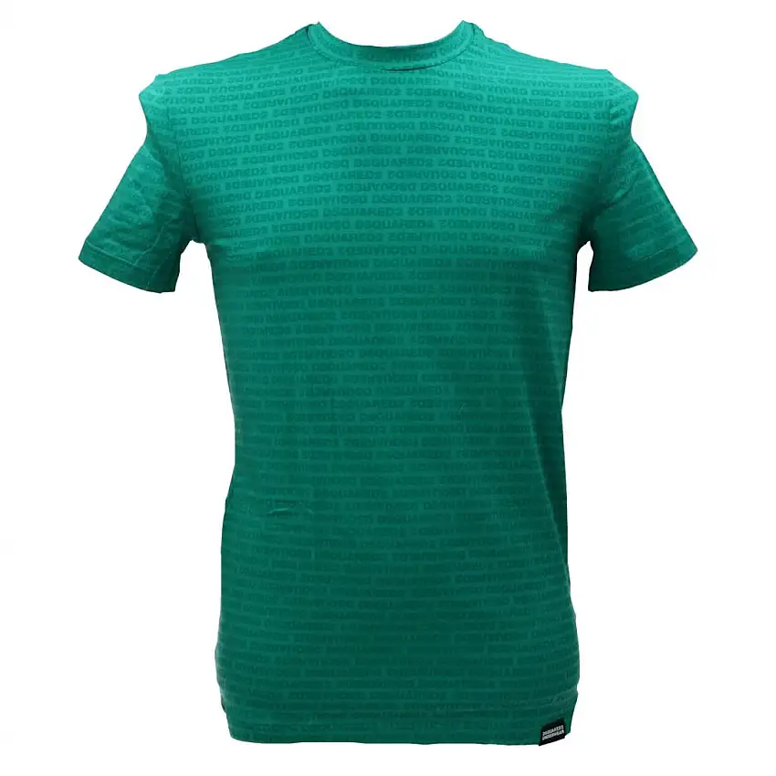 D9M205740 T-SHIRT MONOGRAM Verde