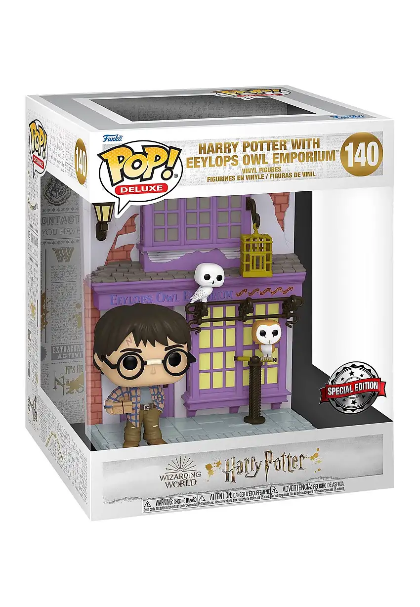 Harry Potter - Diagon Alley Eeylops Owl Emporium POP! Vinyl Deluxe - Funko Pop