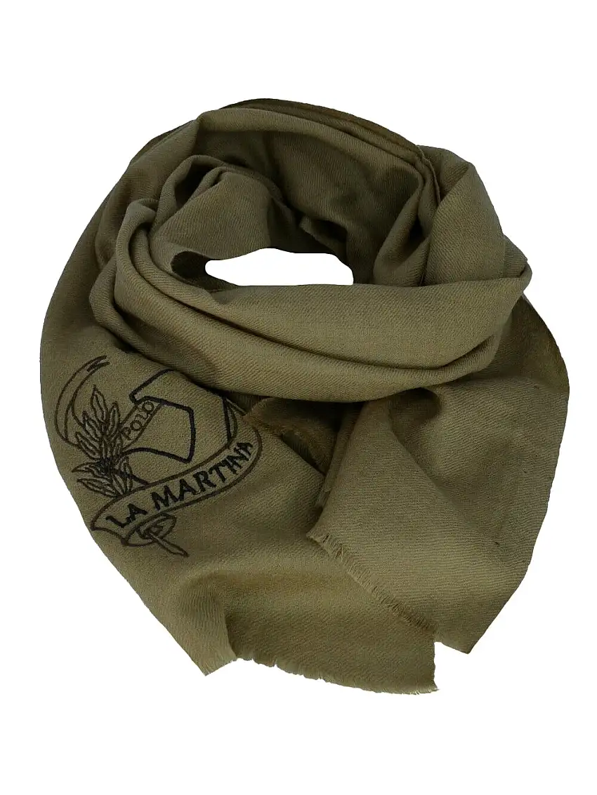 La Martina Foulard Stola Verde Donna