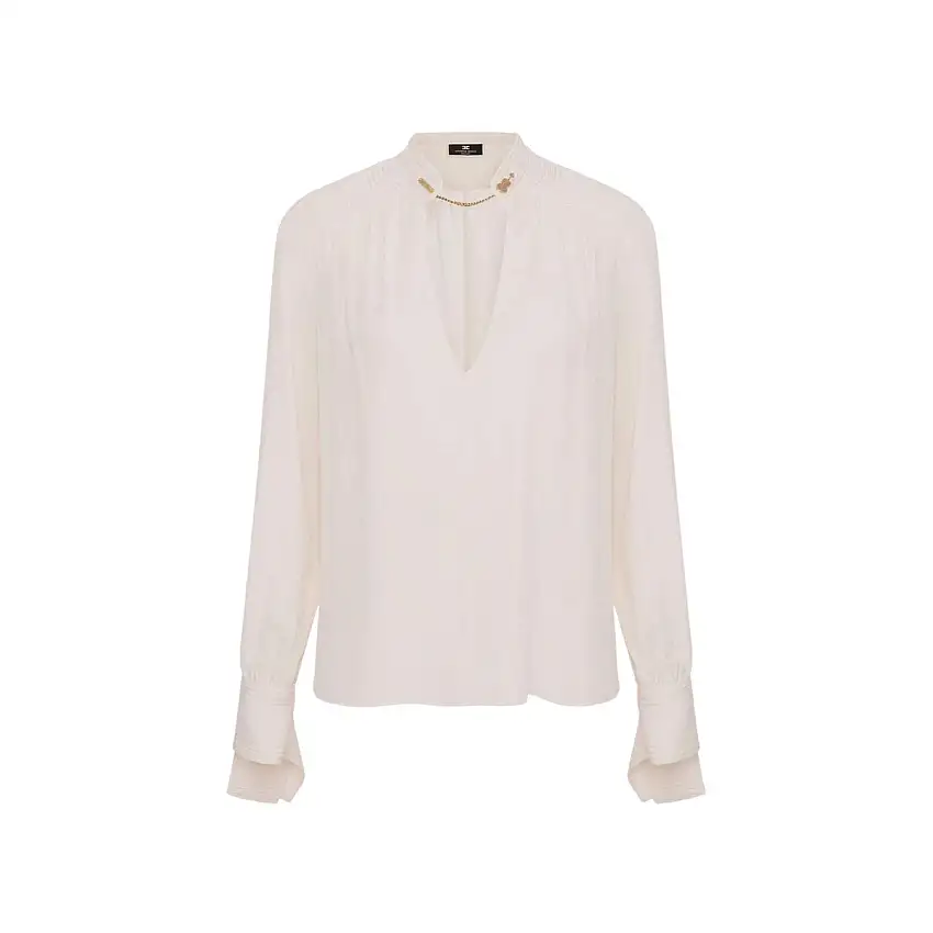 Camicia Donna con scollo a V