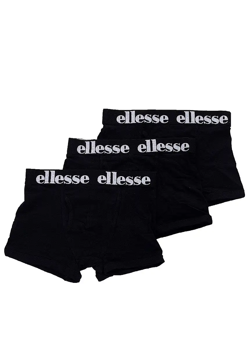 Ellesse - Hali 3 Pack Black - Boxer