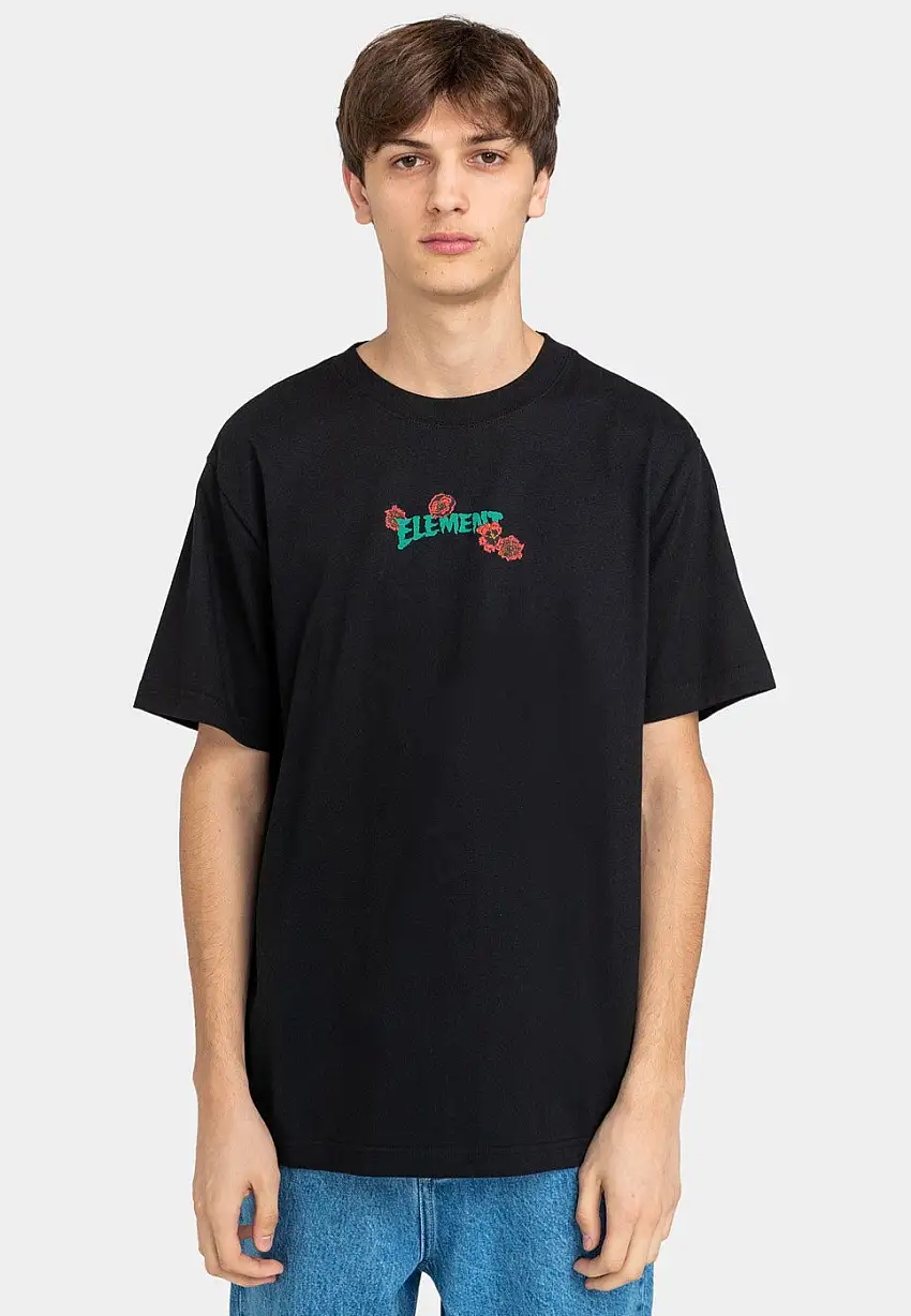 Element - Hirotton Botanical Flint Black - T-Shirt