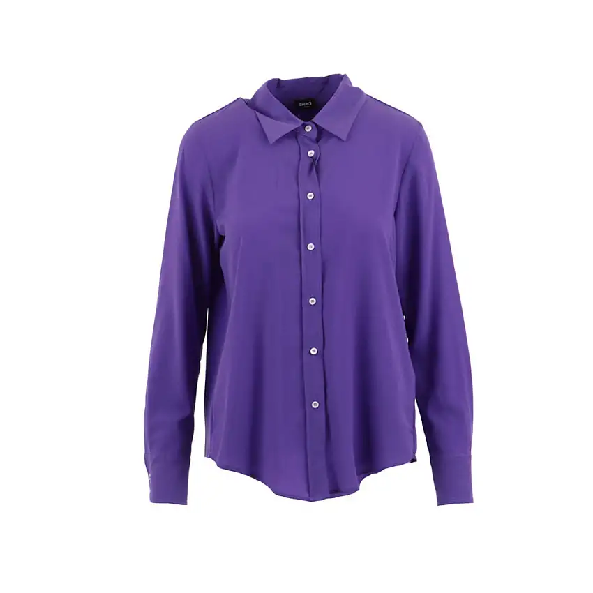 Camicia Donna comoda asimmetrica