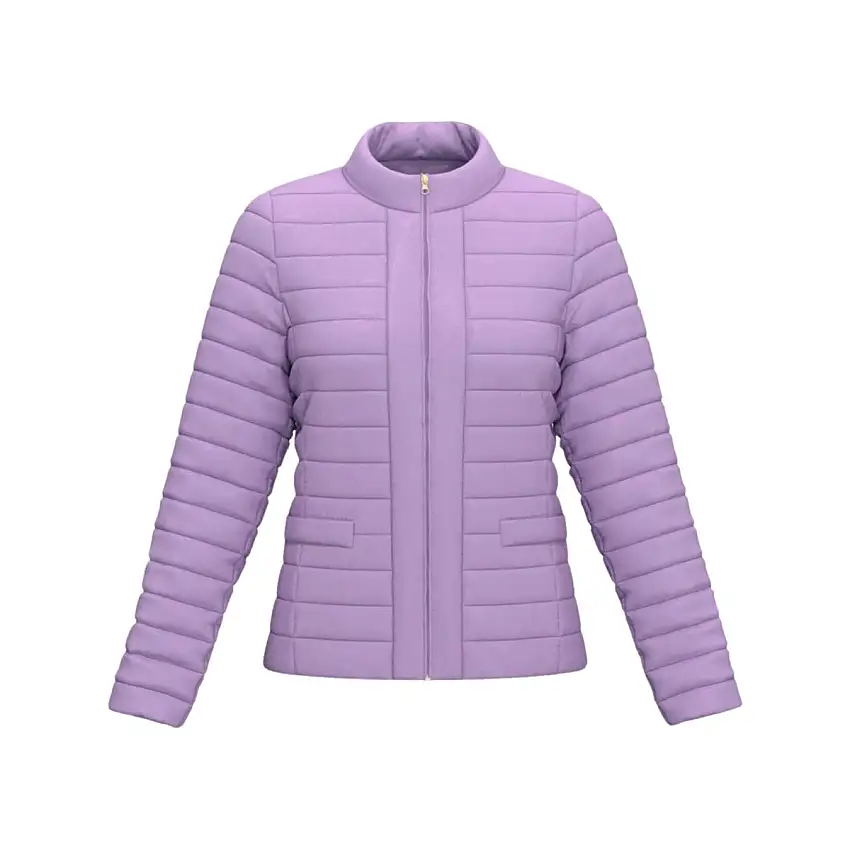 Piumino Donna in tessuto antigoccia semiaderente
