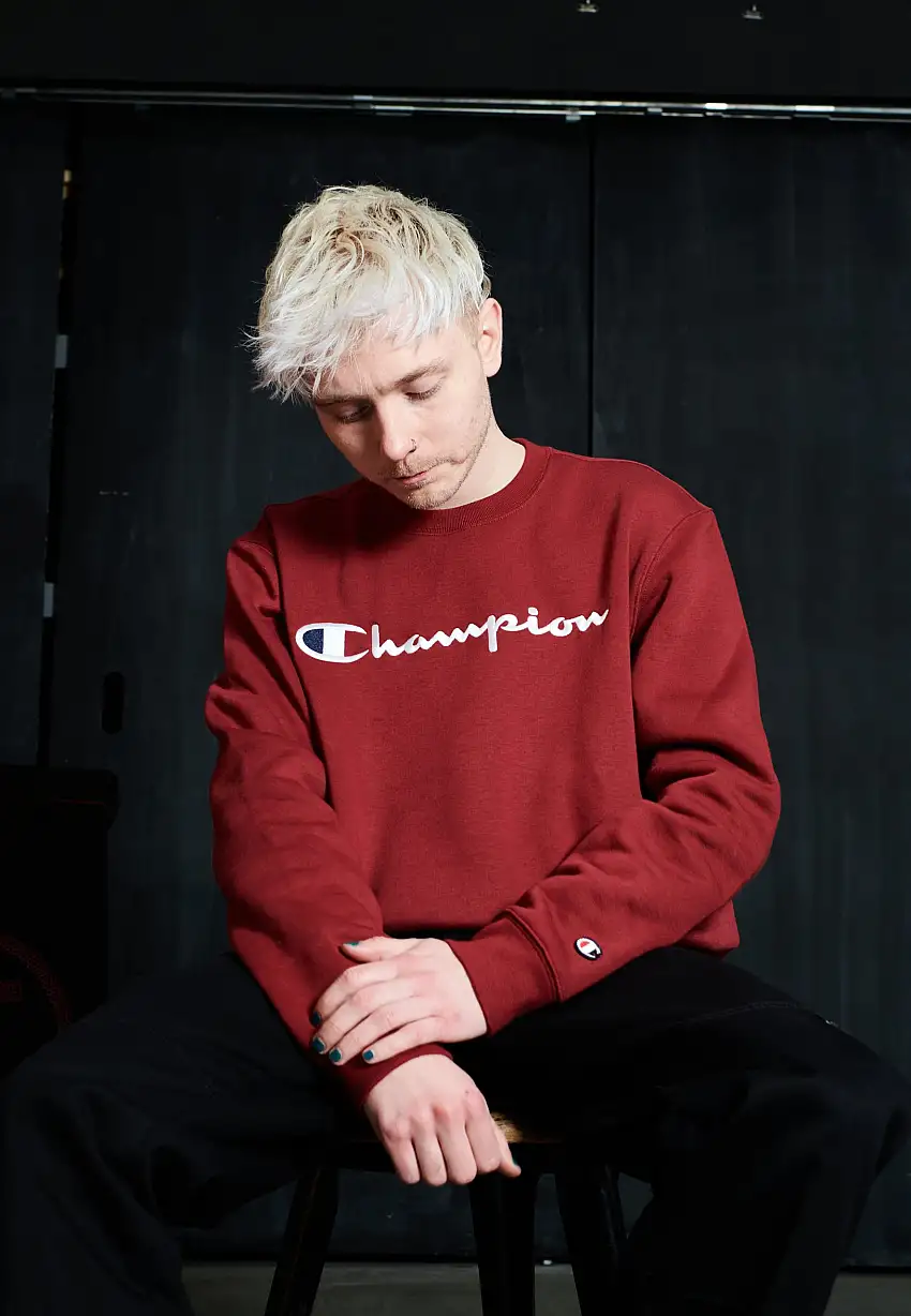 Champion - Crewneck Tibetan Red - Felpa