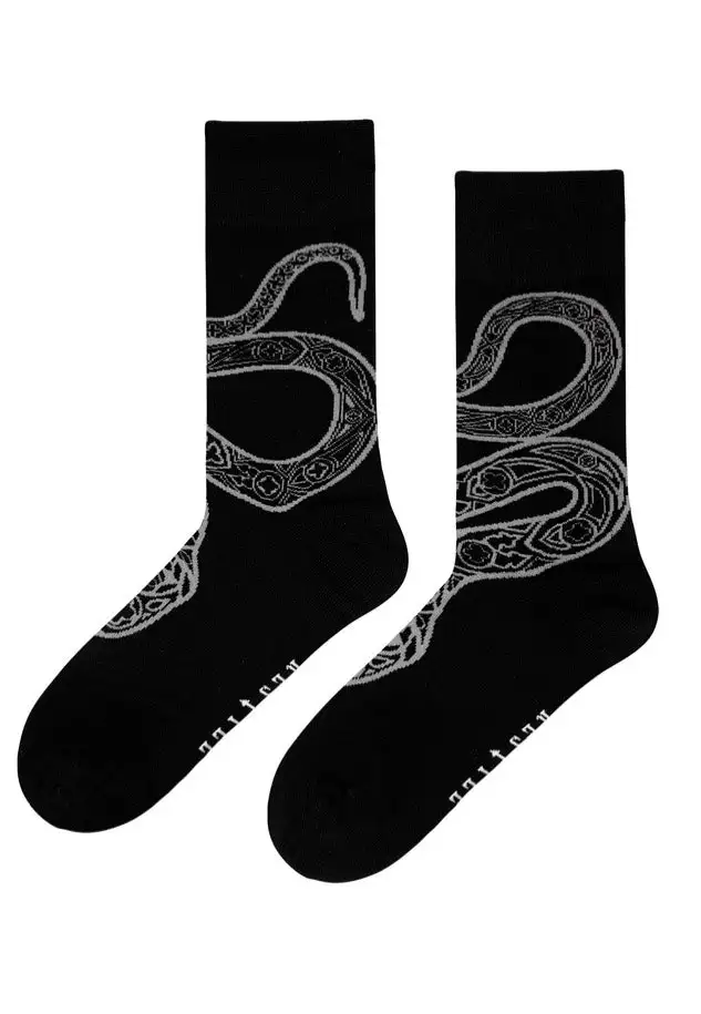 Restyle - Cathedral Snake Jacquard - Calzini