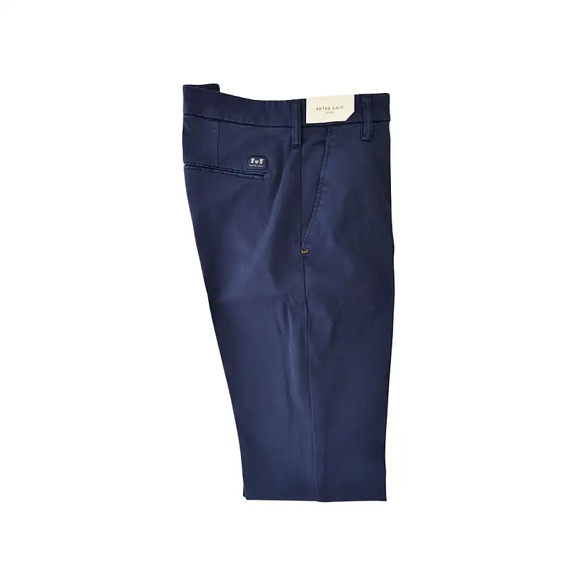 Pantalone Uomo slim fit in tinta unita