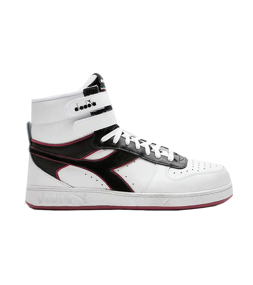 Diadora Sneakers Magic Basket Mid Icona Similpelle Bianco