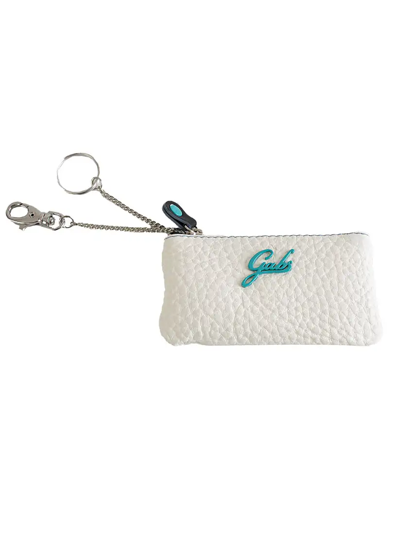 Gabs G100nd-x1882 Zip Anello Portamonete Bianco Donna