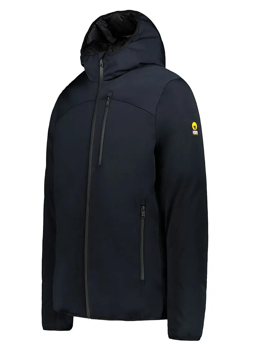 Ciesse Piumini Jayden Parka Giacca Softshell Impermeabile Active Cappuccio Ecologica Blu Uomo