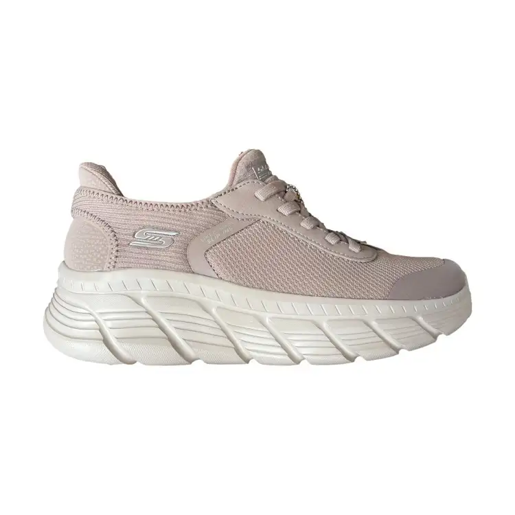 SKECHERS 117391 BOBS B FLEX Sneakers Donna Stringate Taupe