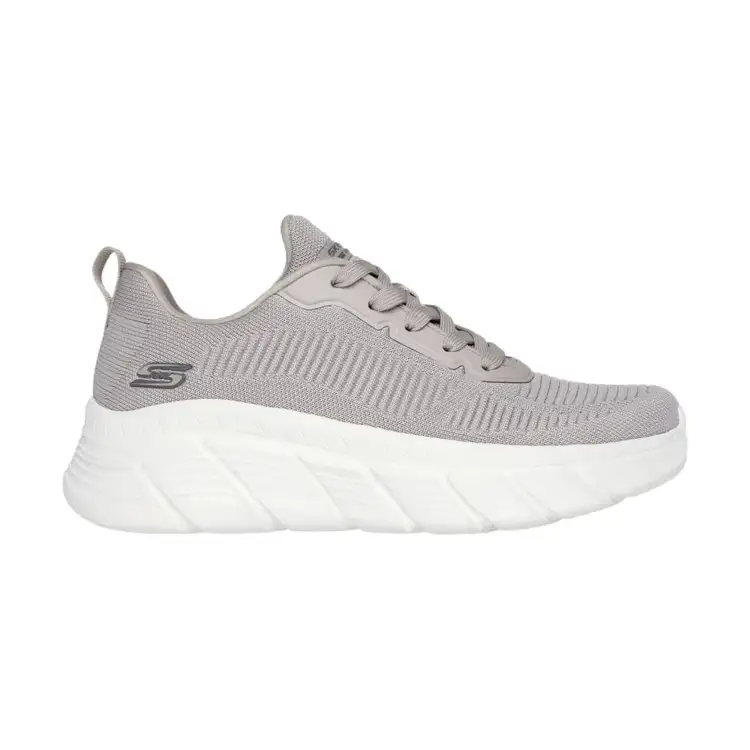 SKECHERS 117385 BOBS B FLEX HI - FLY Sneakers Donna Stringate Taupe
