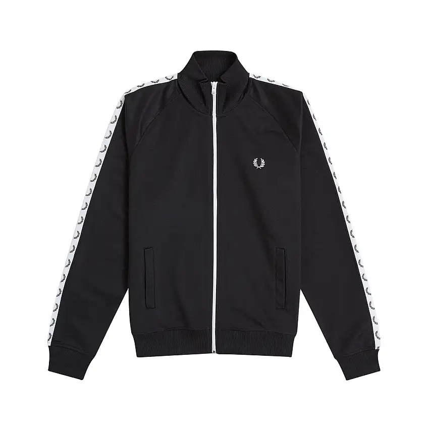 Felpa Uomo con zip e fettuccia logata