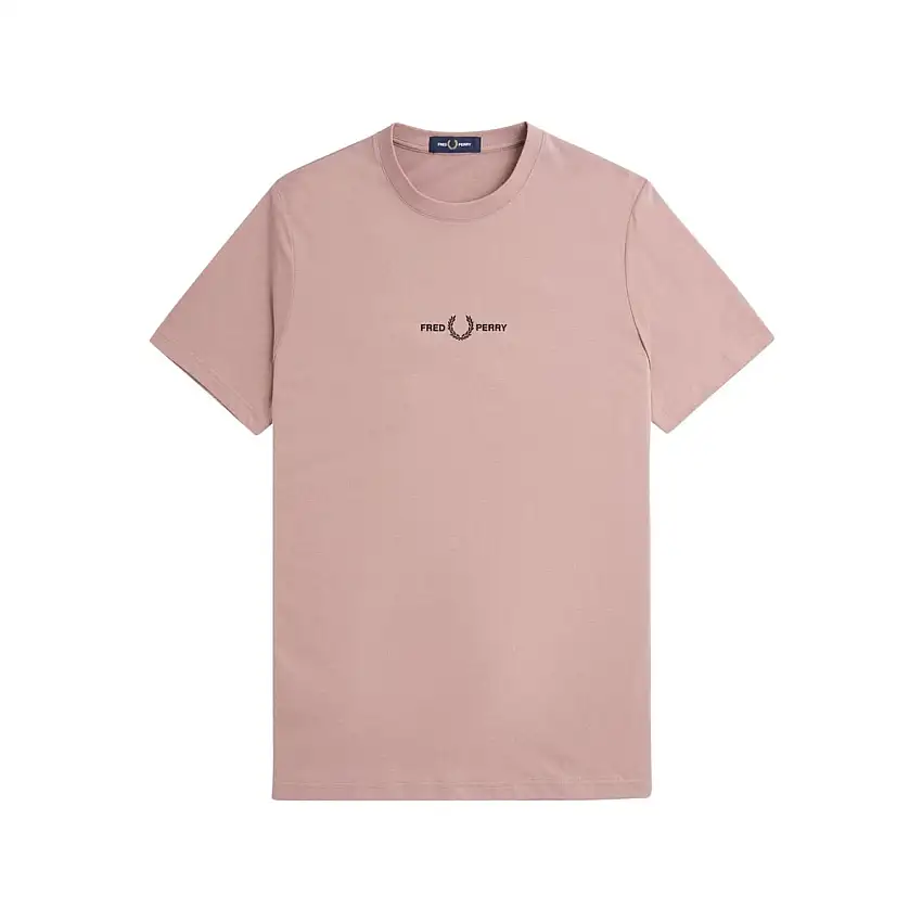 T-shirt Uomo ricamo frontale