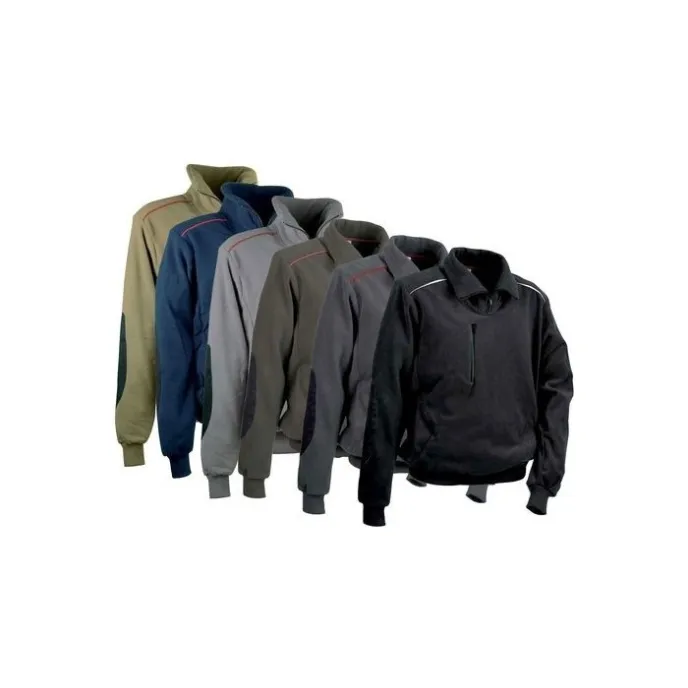 Fuori tutto - Felpa in Pile da Lavoro Cofra Fast V027-0-00 taglia 3xl colore nero