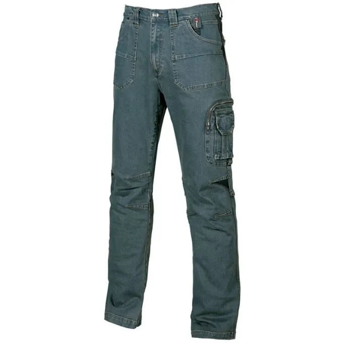 Fuori tutto - Jeans da Lavoro Stretch Elasticizzati Multitasche U-Power Traffic ST071RJ taglia 64