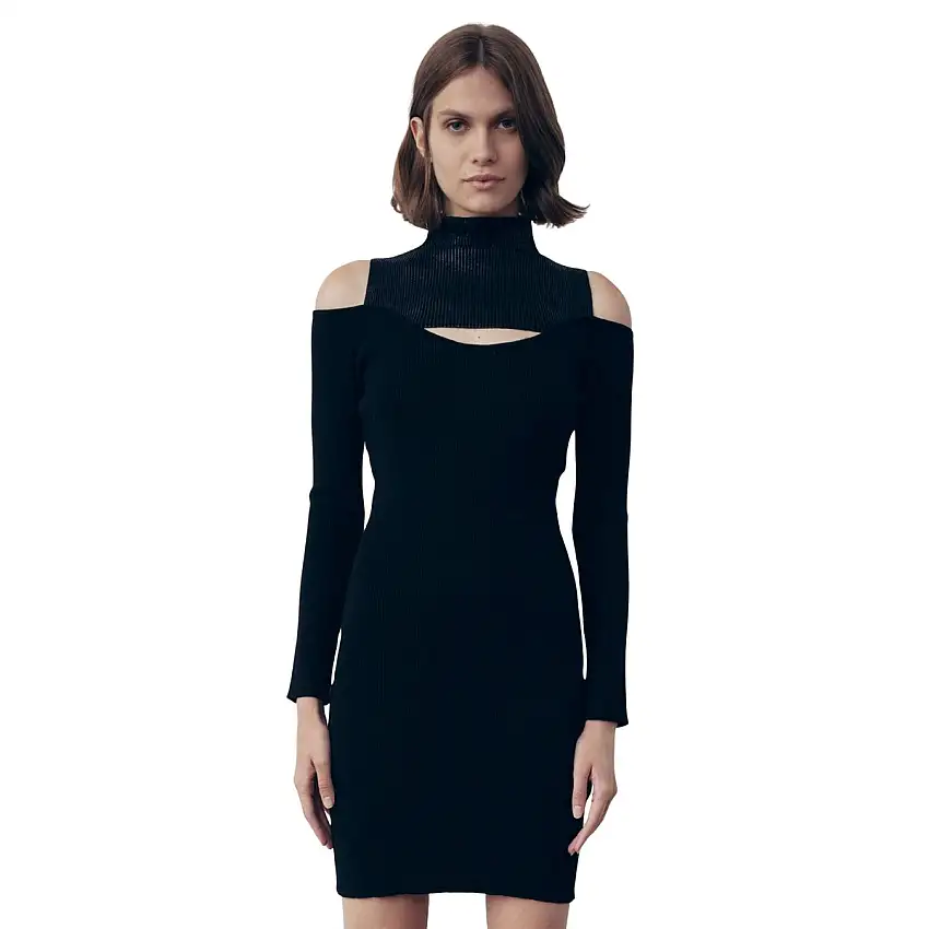 Abito Donna in maglia con strass