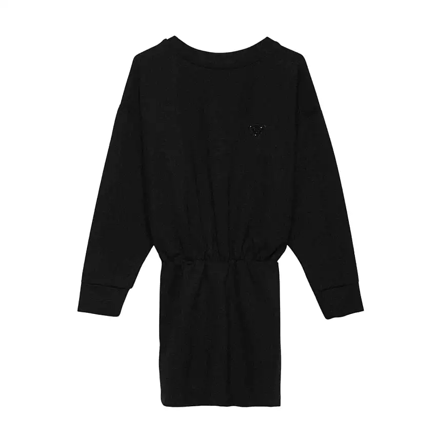 Mini Abito Donna in felpa con coulisse in vita