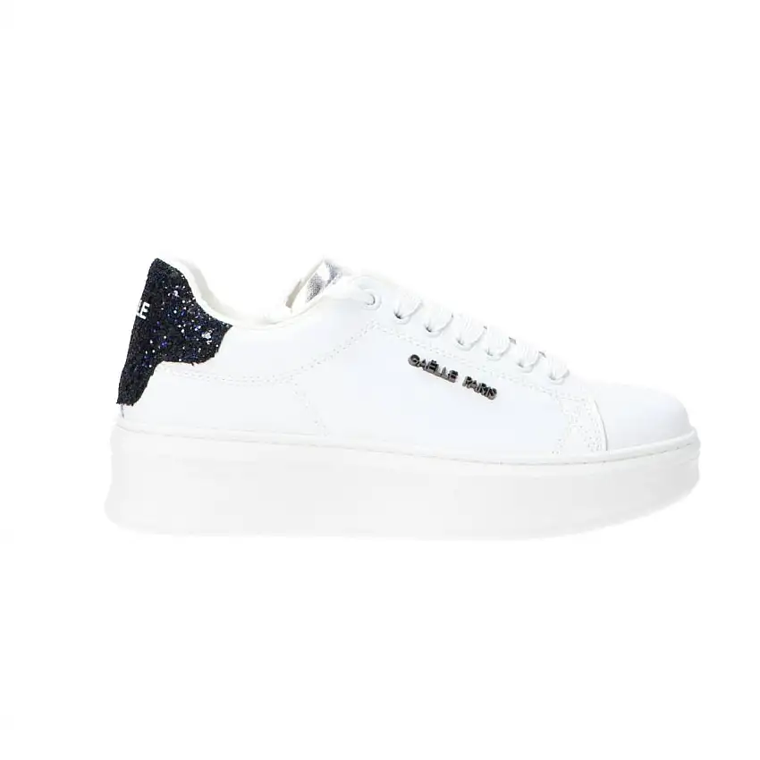 Addict in action leather ai25 Bianco glitter