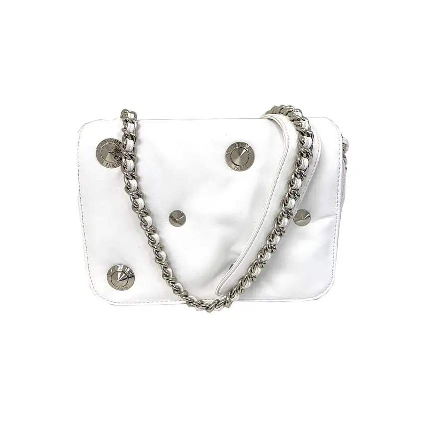 Pochette Donna in ecopelle con borchie