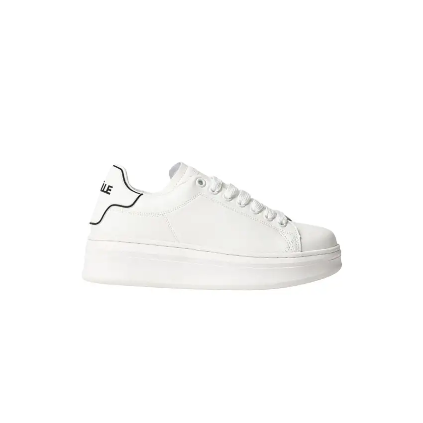 Sneakers Donna con tallone in contrasto