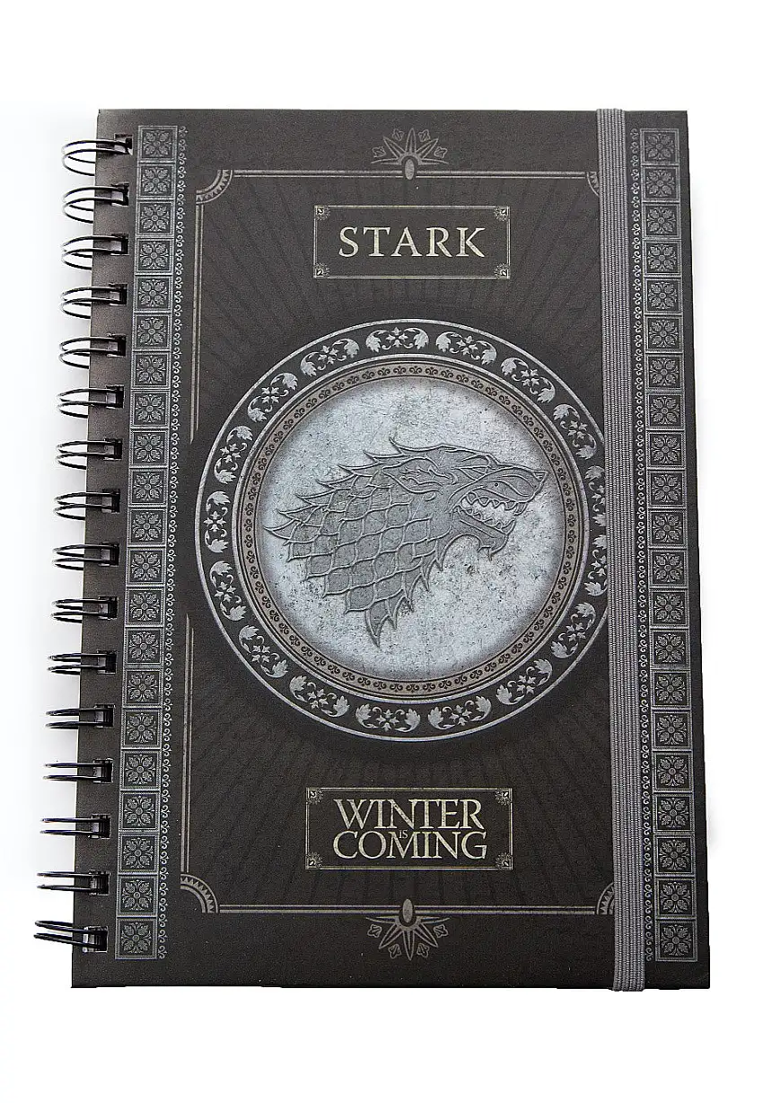 Game Of Thrones - Stark - Quaderno