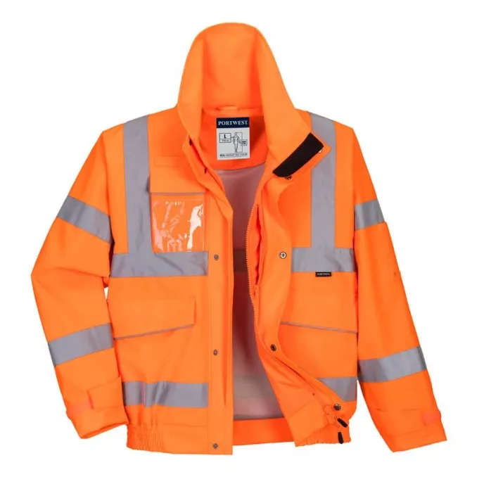 Giacca da Lavoro Bomber Extreme Impermeabile ad Alta Visibilità Portwest S591