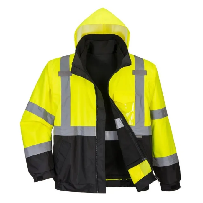 Giacca da Lavoro premium 3 in 1 Impermeabile Alta Visibilità Portwest S365