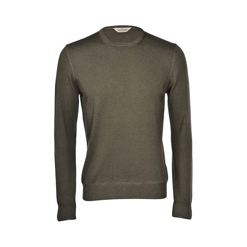 Maglia Uomo girocollo in lana merinos
