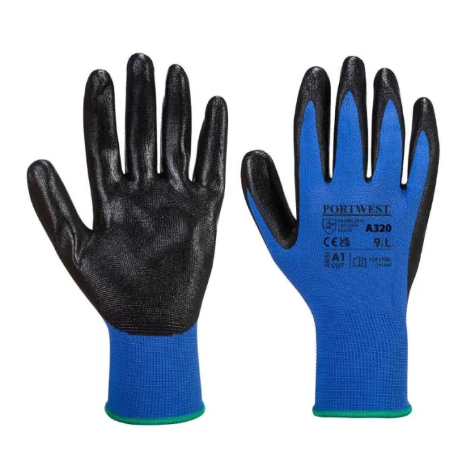 12 Paia - Guanti da Lavoro Dexti-Grip - A320 Portwest