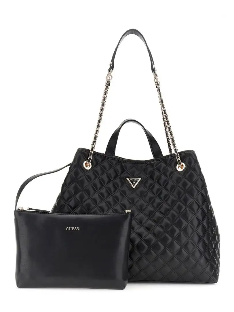 GIULLY II LARGE 2 IN 1 TOTE Nero