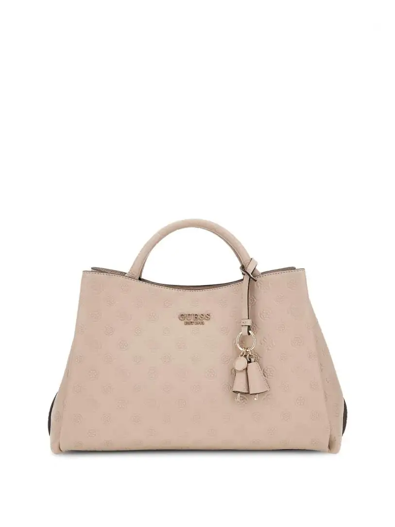 PHOEBE LRG GIRLFRIEND SATCHEL Beige