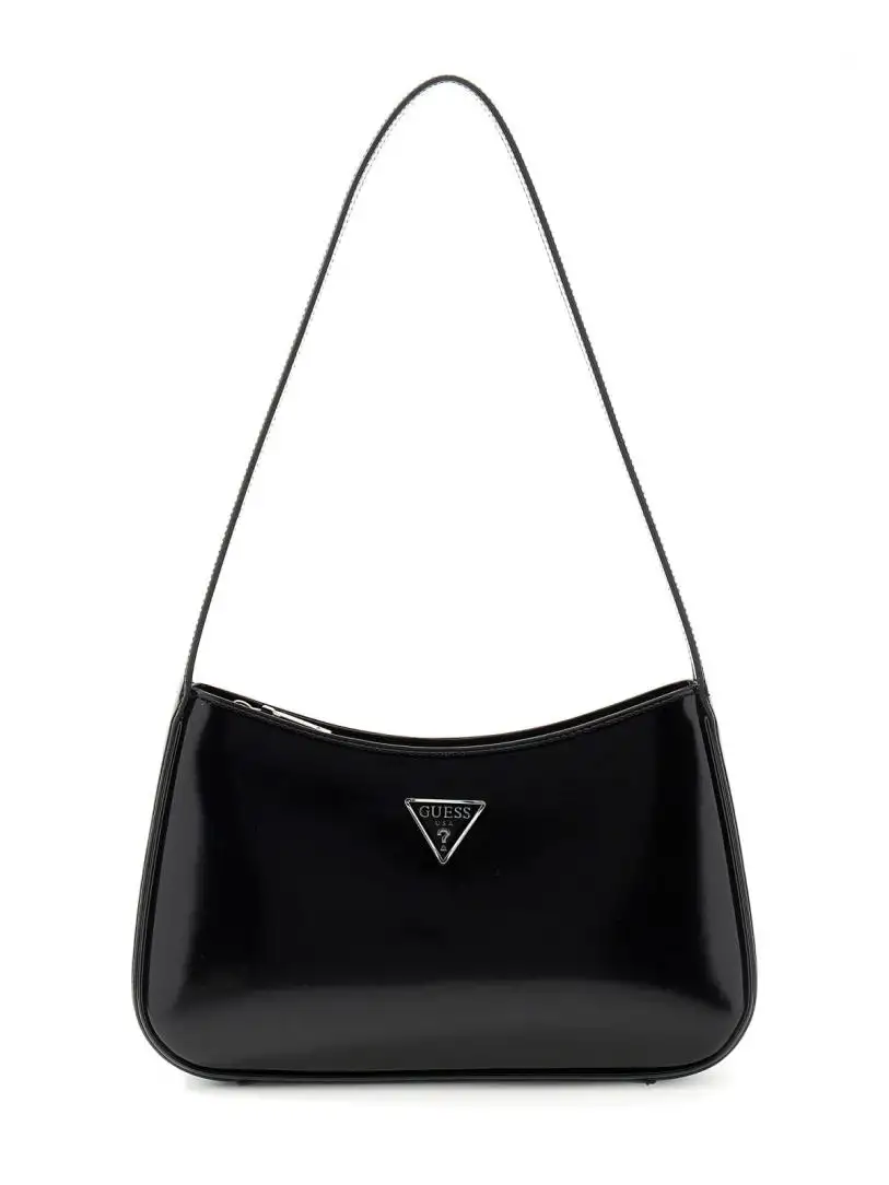 ARNELA TOP ZIP SHOULDER BAG Nero
