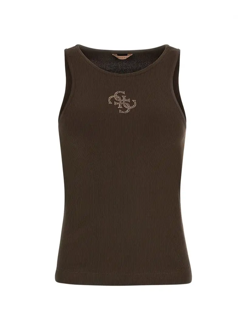 NEW SL ROUND NK GUENDALINA TOP Marrone